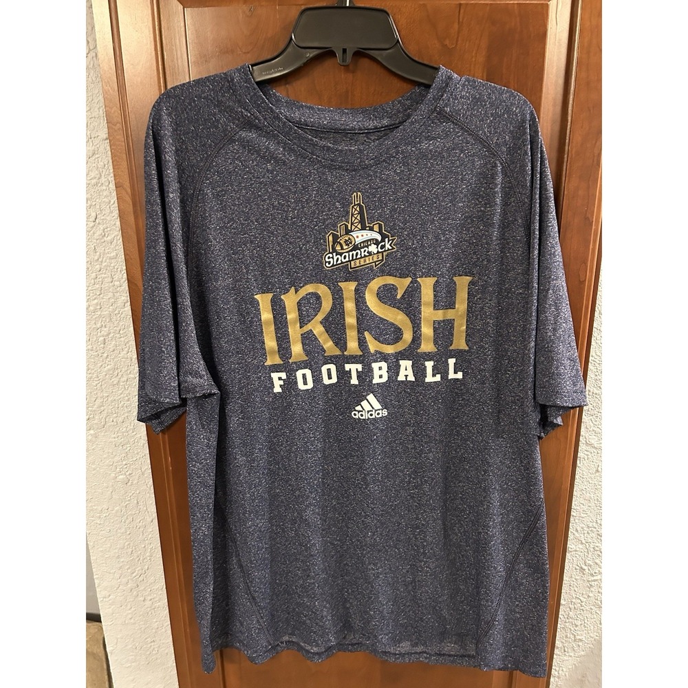Notre Dame Fighting Irish Shamrock Series Adidas Football Shirt (Men's XL)